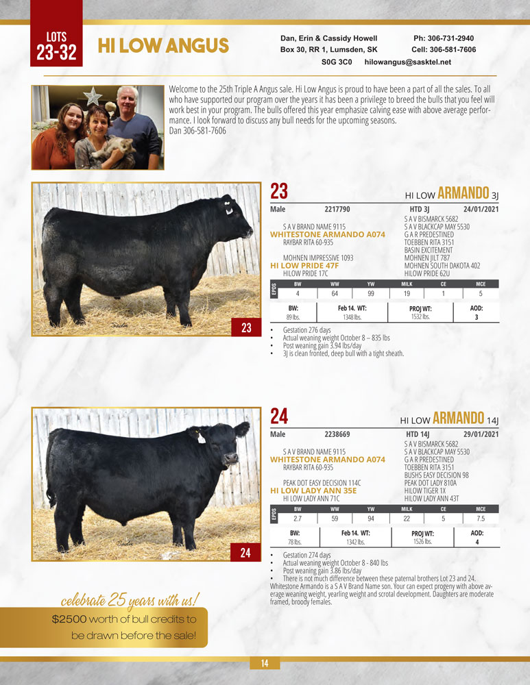 Page 14 of sale catalogue